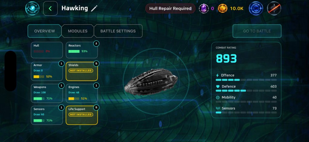 Abitrium ship systems and modules